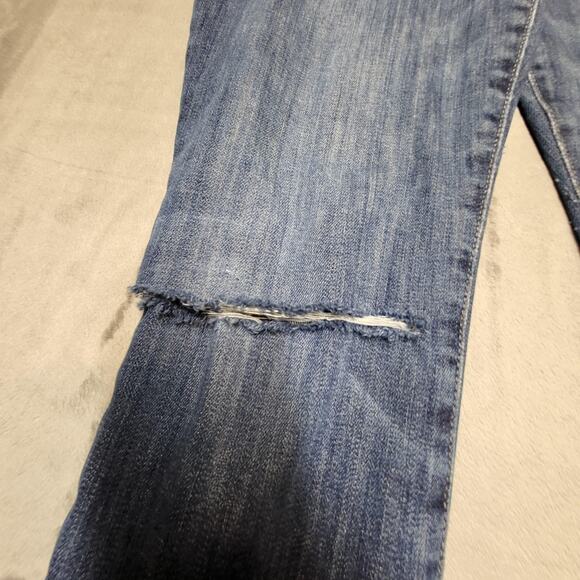 Joe's Jeans Skinny Jeans Womens 29 Blue The Icon Mid Rise Distressed Stretch - Picture 7 of 14